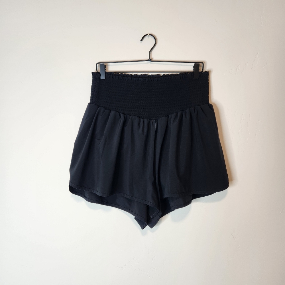 Aerie Real Me Smocked Running Short Size XXL - Picture 2 of 6